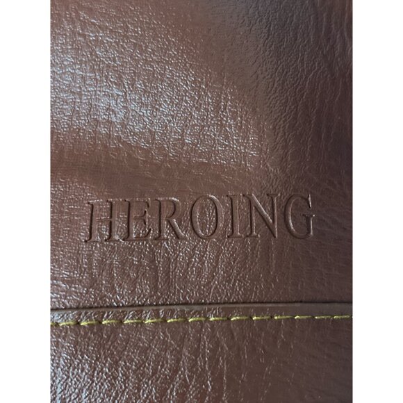 Lot of 2 Heroing Faux Leather Crossbody Bags – Brown & Dark Green – Small Sling - Picture 7 of 8